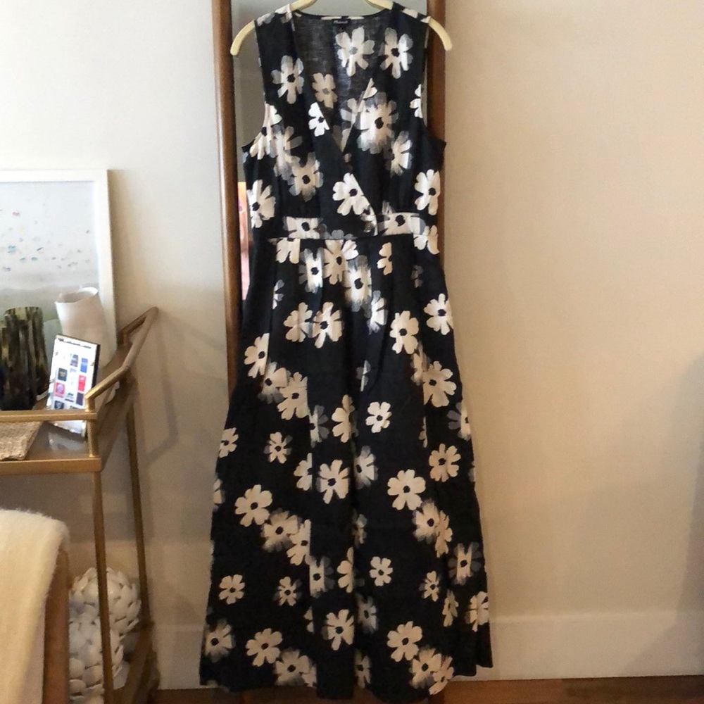 Madewell Long Linen Dress